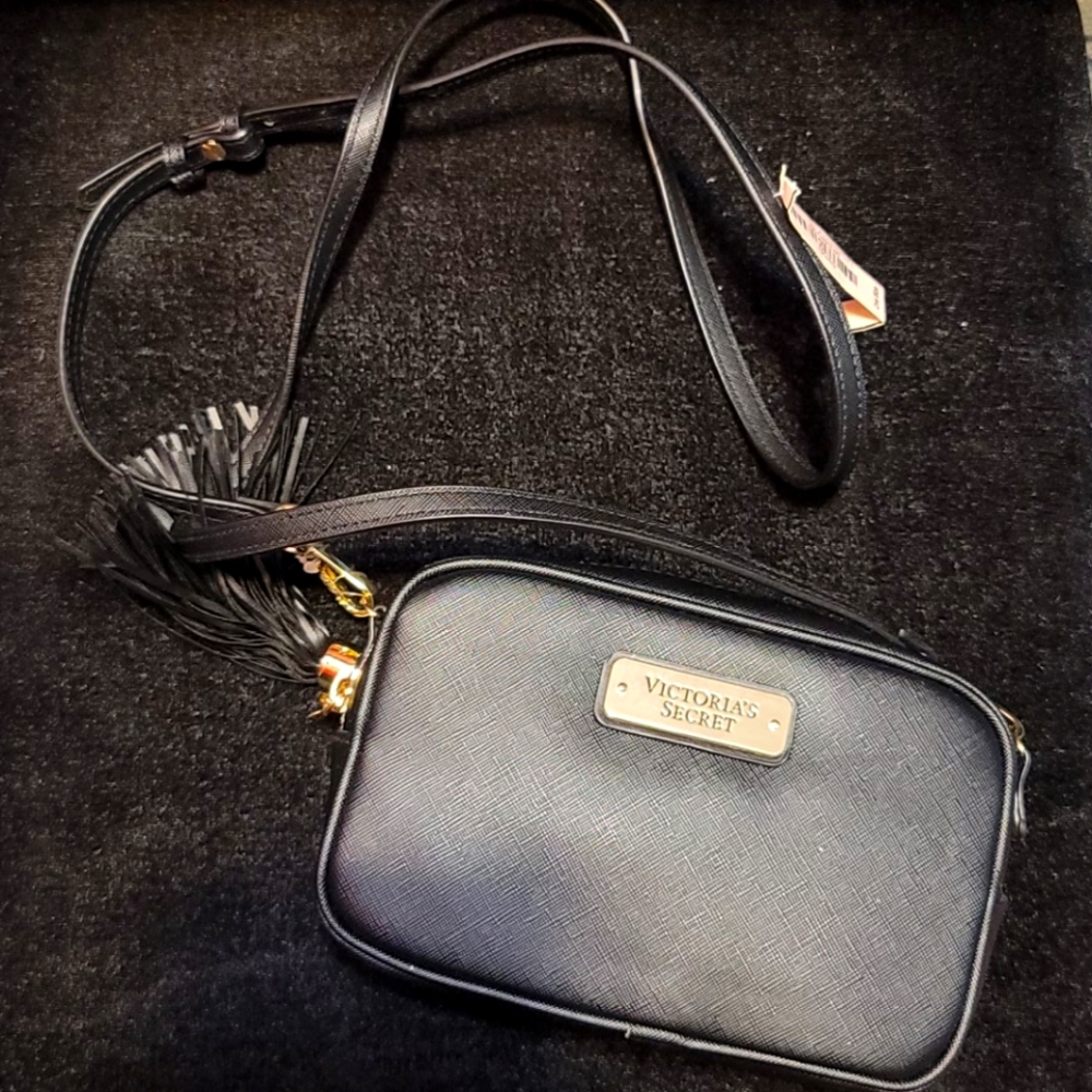 Victoria secret brand new black purse cross body